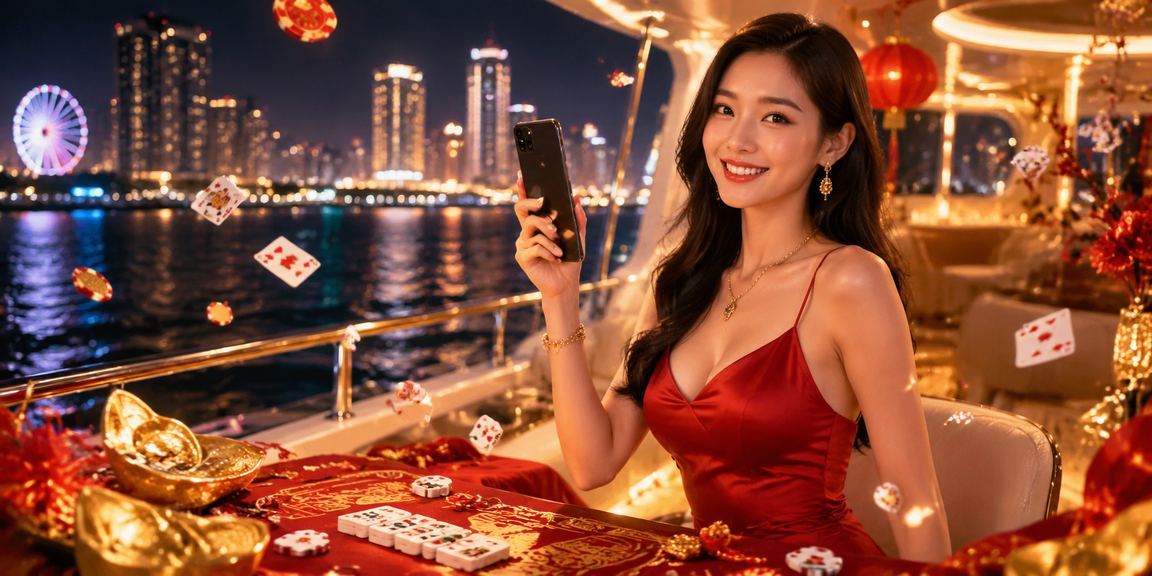 Không khí sôi động trong lễ hội trò chơi bài tại khu du lịch Nha Trang ban đêm